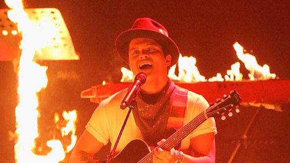 Bruno Mars ... ticks all the boxes.