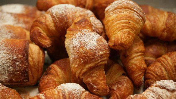 Good as gold: Croissants, the ultimate in buttery indulgence.