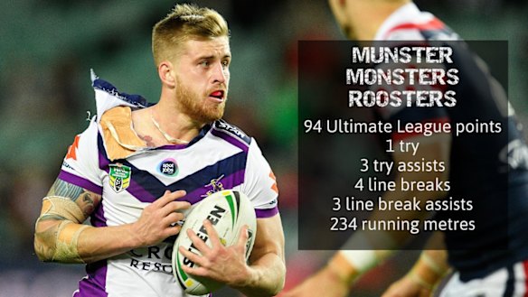 Not bad for a second-choice No.1: Cameron Munster.