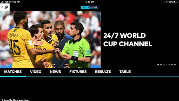 Weeks after Optus' World Cup app failed to deliver, Telstra has launched a tech-solution for streaming on its AFL app.