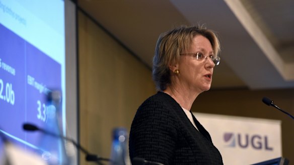 UGL chairman Kate Spargo.