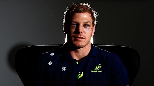 Brinkmanship: All Blacks back rower Jerome Kaino couldn't recall the name of his Australian counterpart David Pocock, pictured.