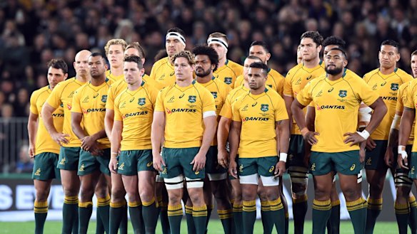 Staring it down: the Waratahs will draw from the Wallabies performance in Dunedin last year.