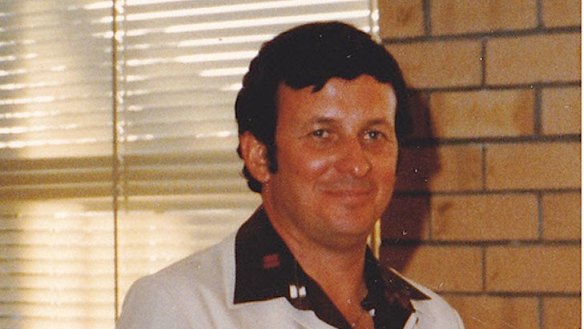 Dennis McKenna on the day he was awarded Citizen of the Year in Katanning in January, 1984.