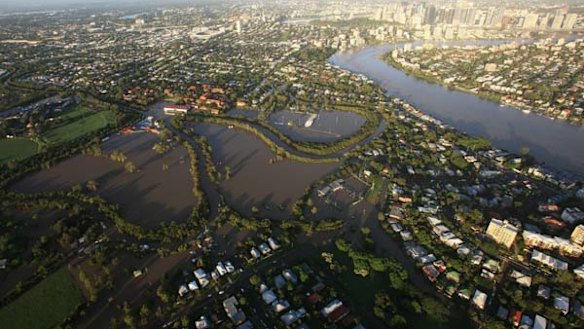 Brisbane floods: Many properties in the CBD and New Farm were affected by backflow flooding, says engineers.