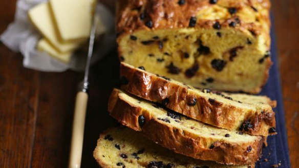 Cornish saffron cake.