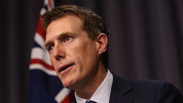 Social Services Minister Christian Porter. 