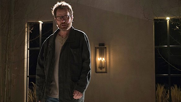 Eerie ... A scene from the finale of <i>Breaking Bad</i>, starring Bryan Cranston as Walter White.