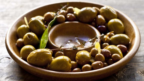 Olives are a simple and delicious way to get a party started.