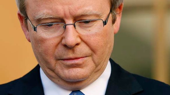 Prime Minister Kevin Rudd has been delivered a death threat by voters in the latest opinion poll.