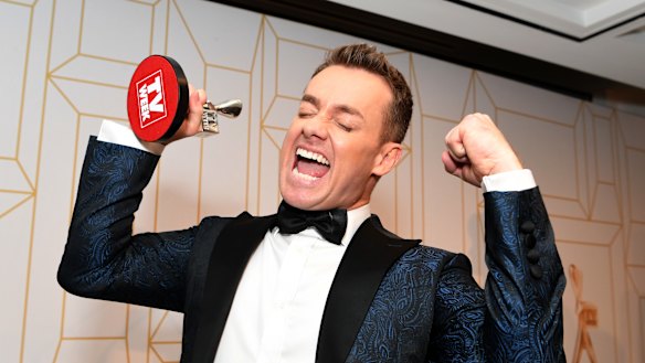 Grant Denyer has won the 2018 Gold Logie award.
