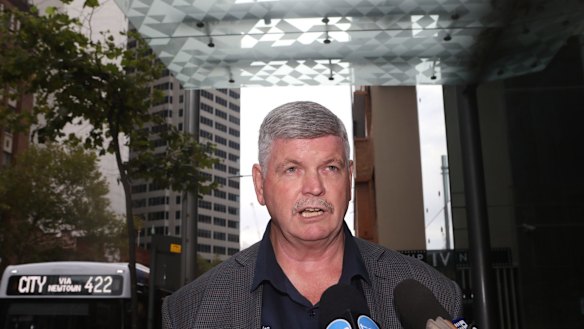 Rail, Tram and Bus Union secretary Alex Claassens. 