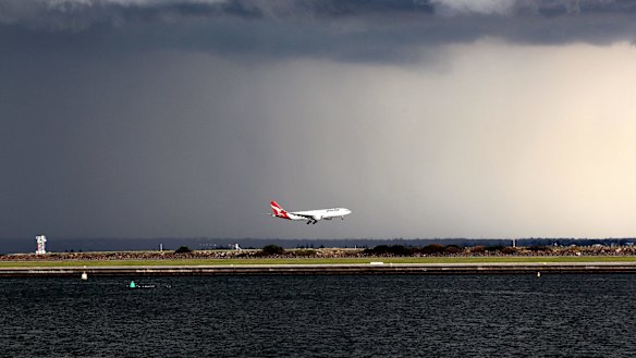 Pilots have a chance to show their expertise during bad weather landings.
