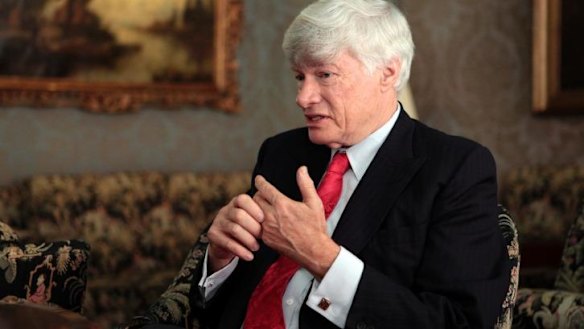 Expat Australian: Human rights barrister Geoffrey Robertson.