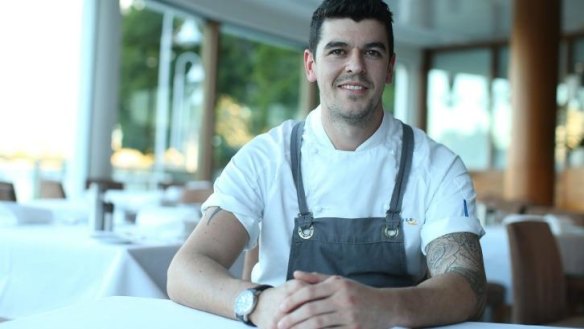 Ollie Hansford won last year's Young Chef of the Year award in Brisbane.