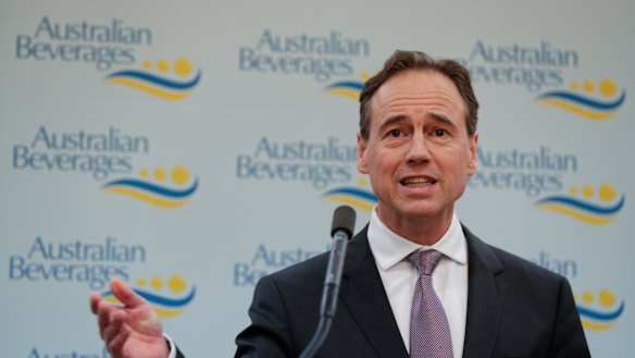 Health Minister Greg Hunt says My Health Record is "the world's leading and most secure medical information system at any national level."