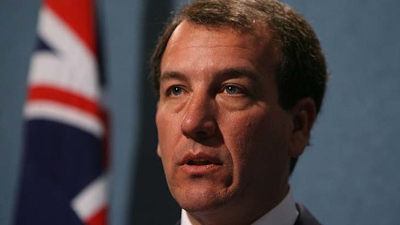 Mal Brough admits to meeting James Ashby three times.