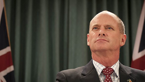 Premier Newman has met with unions to brief them on changes to government agencies.