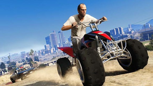 Grand Theft Auto V.
