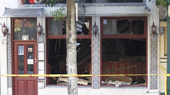 Fire destroys Sydney Turkish restaurant