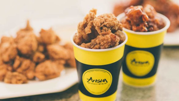 All about the food: Arisun's fried chicken.