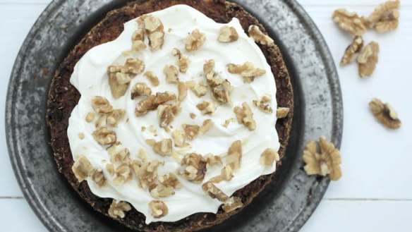 Teresa Cutter's gluten-free carrot cake from 'How to cook gluten free'.