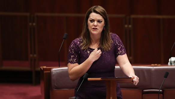 Sarah Hanson-Young has demanded an apology and financial compensation within seven days.