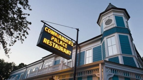 Commander's Palace restaurant in New Orleans