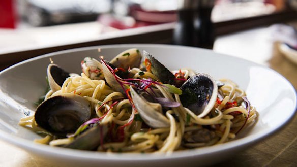 Spaghetti alle vongole.