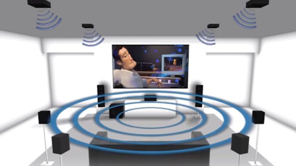 Dolby Atmos delivers cinema-quality sound from all angles.