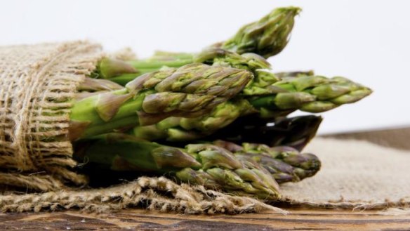Add compost and long-life fertiliser in autumn and early spring to nurture asparagus stem growth.