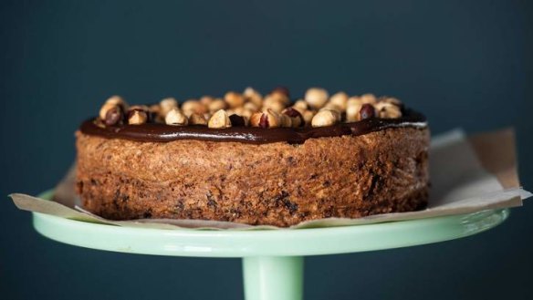 Nadine Ingram's chocolate hazelnut torte.