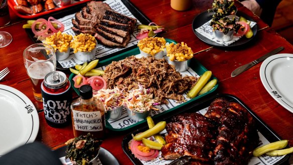 Low & Slow American BBQ specialises in Southern-style meats.
