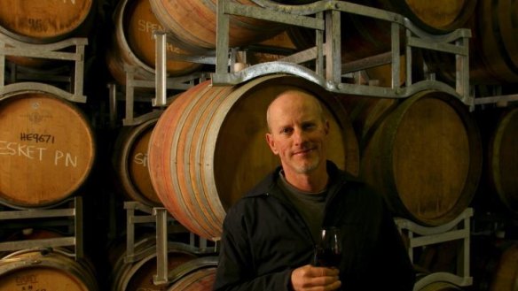 Trendy tanks: Winemaker Scott Ireland ferments wine in egg-shaped concrete tanks.