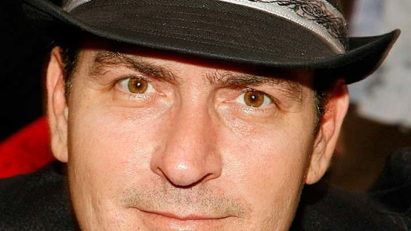 Actor Charlie Sheen.