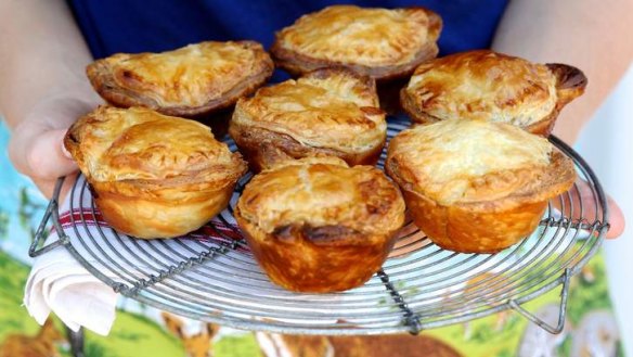 Kate Gibbs' beef and beer meat pie.