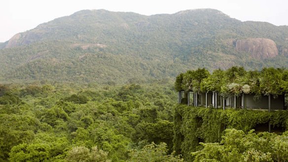 Heritance Kandalama's clifftop location.