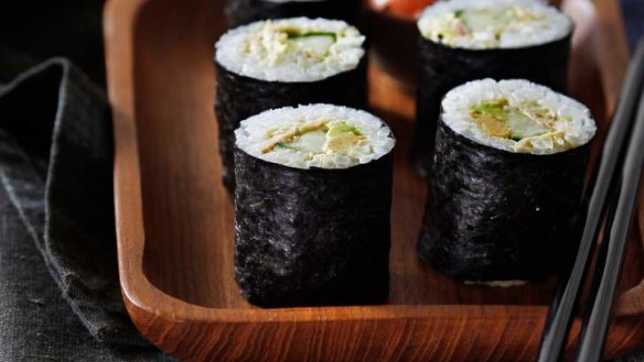 Junior sushi rolls.