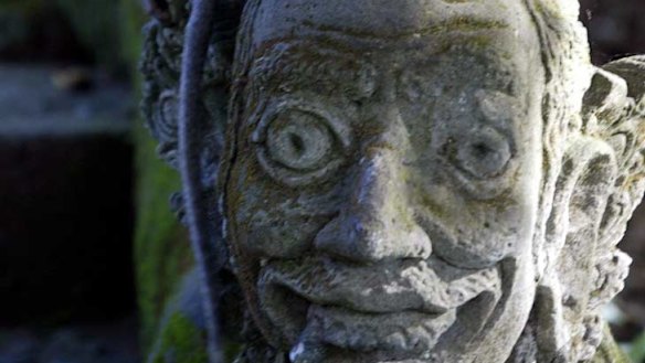 Some tourists are prepared to be  made monkeys out of in Ubud  ... providing it's done with a smile