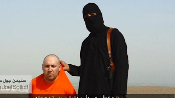 Steven Sotloff in the video released by Islamic State, is one of about 20 Western hostages held by the jihadists.