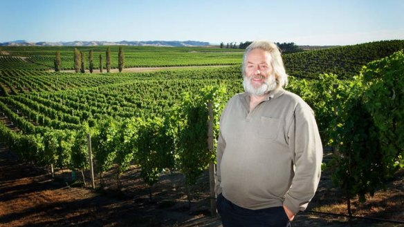 Peter Yealands planted 1000 hectares of vines in the Awatere Valley.