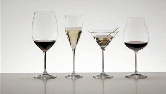 Riedel glases.