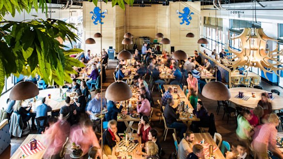 Munich Brauhaus at South Wharf, Melbourne.