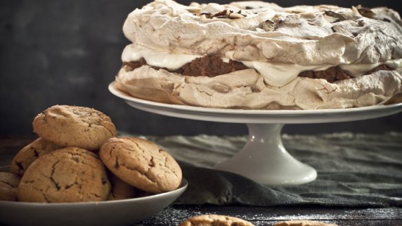 Chestnut cream vacherin.