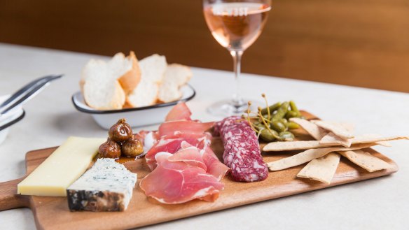 Cheese and charcuterie is served in-house but takeaways are welcome.