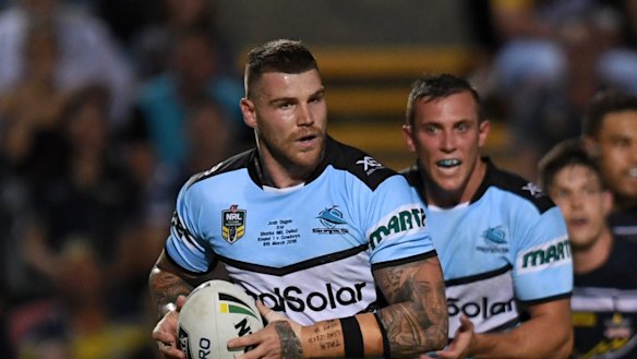 Familiar shift: Josh Dugan is heading back to fullback.