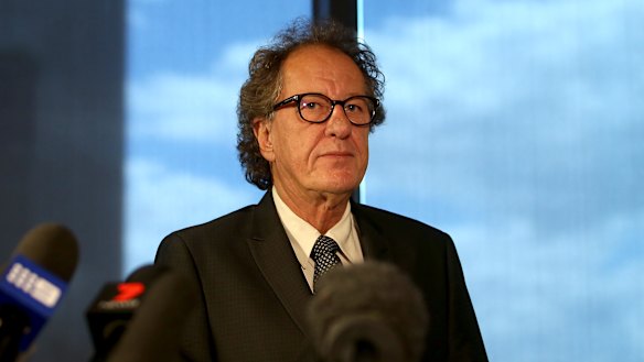 Geoffrey Rush is suing The Daily Telegraph for defamation.