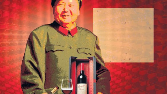 Great leap forward ... China has surpassed Canada to become Australian wine's third largest export market.