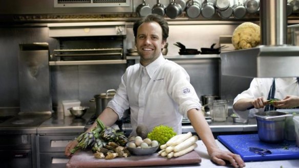 Brett Graham at the Ledbury restaurant in London. 