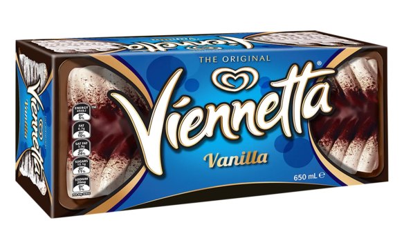 Australian demand for the Viennetta has increased by 50 per cent in the past 12 months.